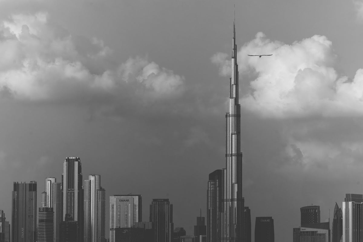 Dubai skyscrapers — photography by Anna Shehtova (7/18)