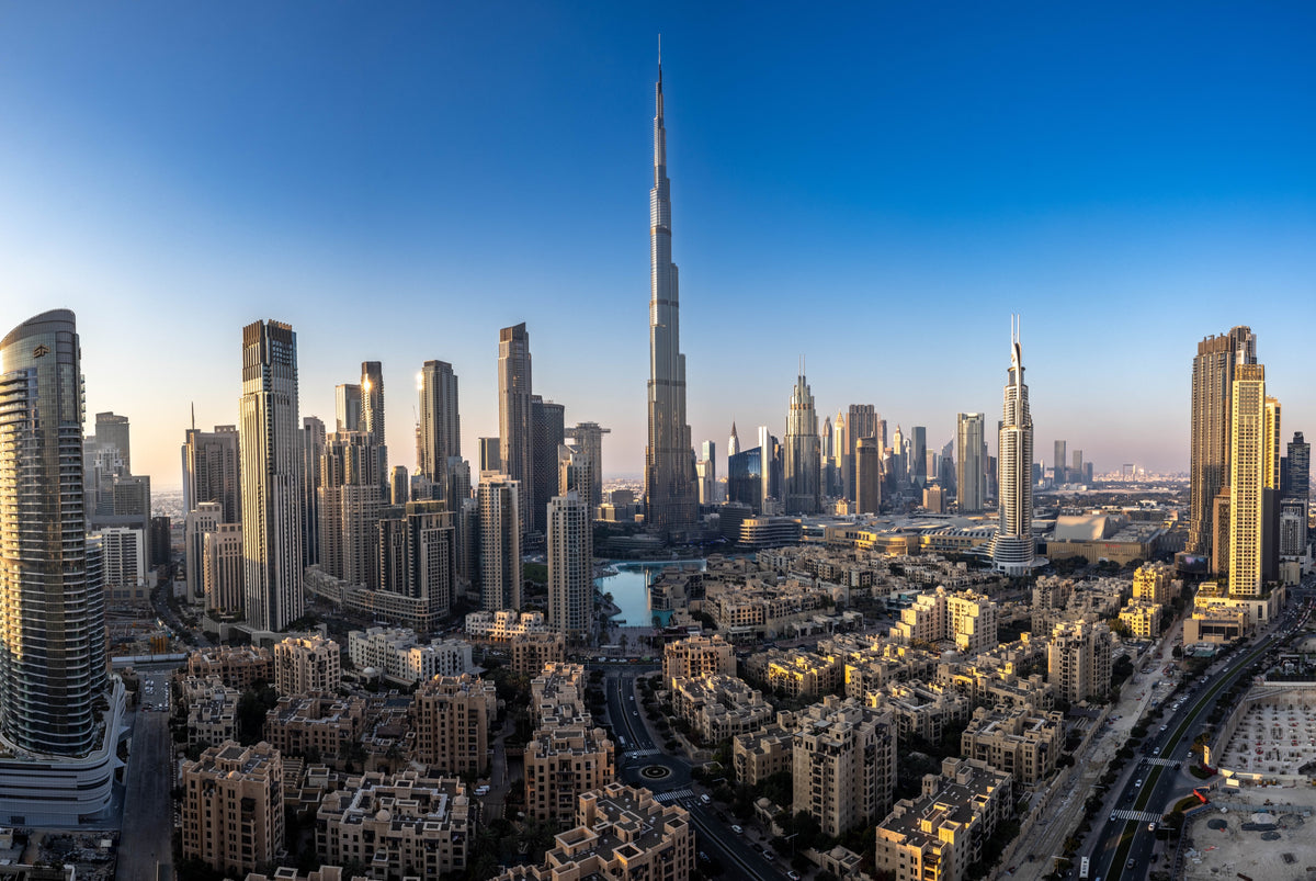 Dubai skyscrapers — photography by Anna Shehtova (10/18)