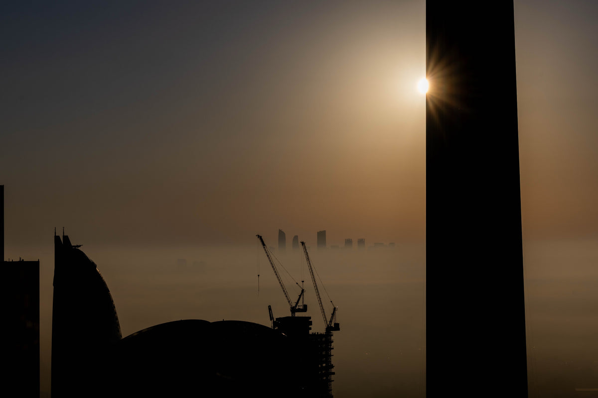 Dubai skyscrapers — photography by Anna Shehtova (12/18)
