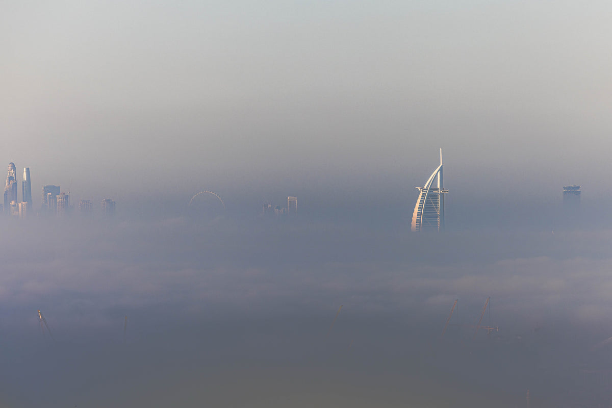Dubai skyscrapers — photography by Anna Shehtova (14/18)