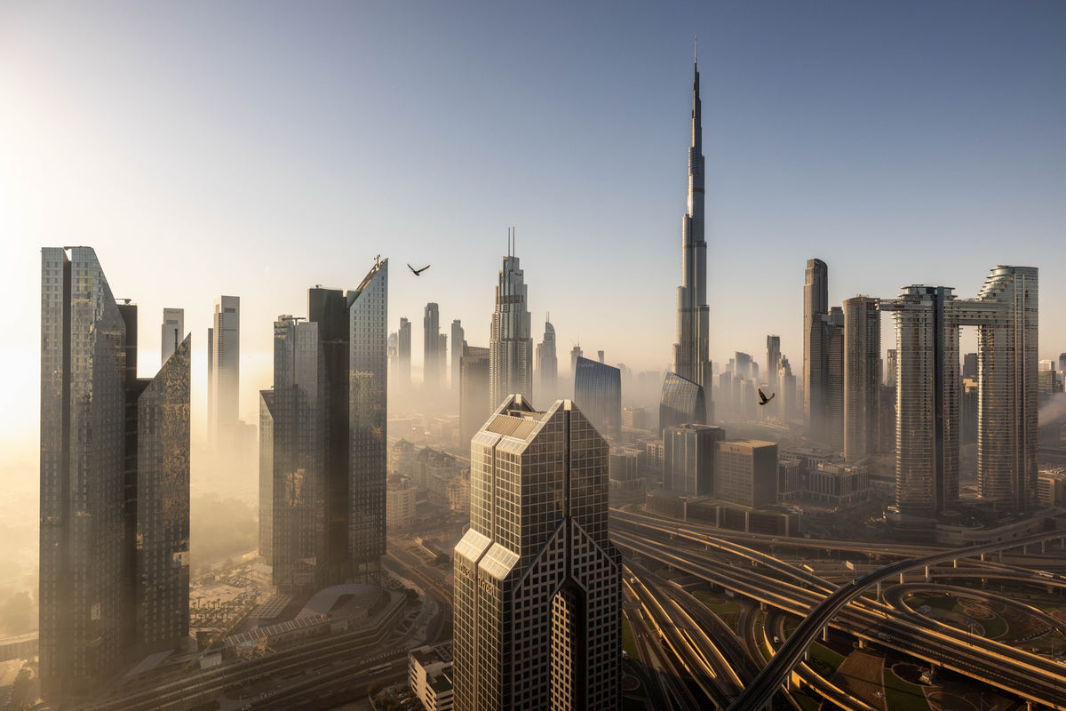 Dubai skyscrapers — photography by Anna Shehtova (18/18)